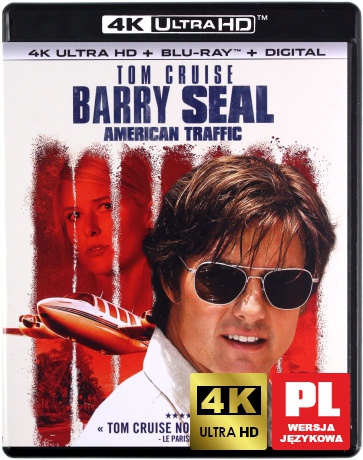 Barry Seal: Król przemytu [Blu-Ray 4K]+[Blu-Ray]
