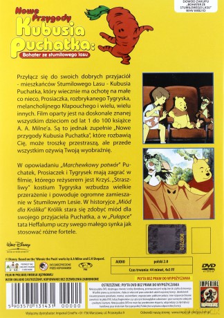 Nowe przygody Kubusia Puchatka: Bohater ze Stumilowego Lasu (Disney) (Kubuś Puchatek) [DVD]