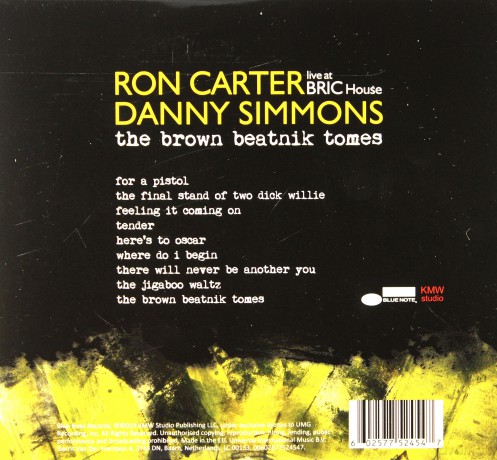 Ron Carter: Brown Beatnik Tomes - Live At Bric House [CD]
