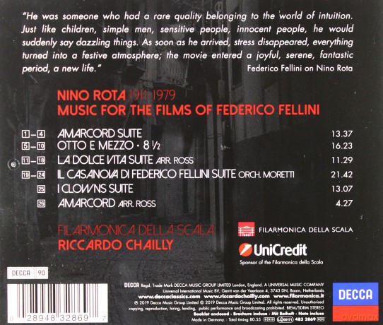 Riccardo Chailly: The Fellini Album [CD]