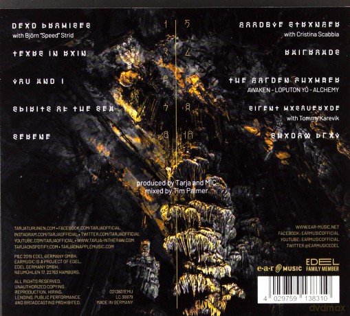 Tarja: In The Raw (Limited) (digipack) [CD]