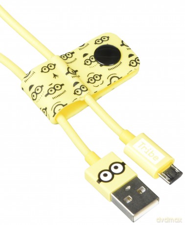 Minions Kabel Micro Line 120 cm DM Tom USB