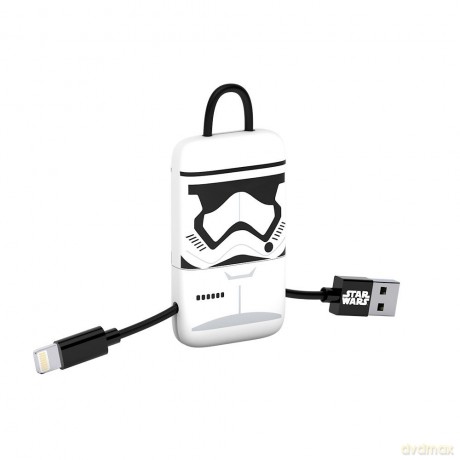 Star Wars (Gwiezdne Wojny) Kabel Light Keyline 22 cm TLJ Stormtrooper USB