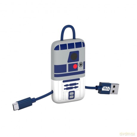 Star Wars Kabel Micro Keyline 22 cm (Gwiezdne Wojny) TLJ R2D2 USB