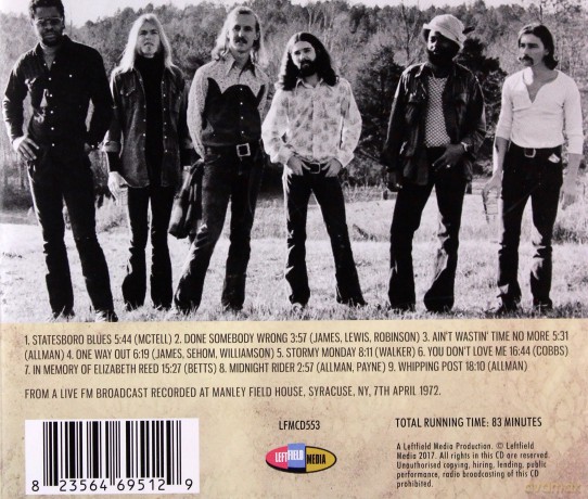 Allman Brothers Band: Back On The Road [CD]