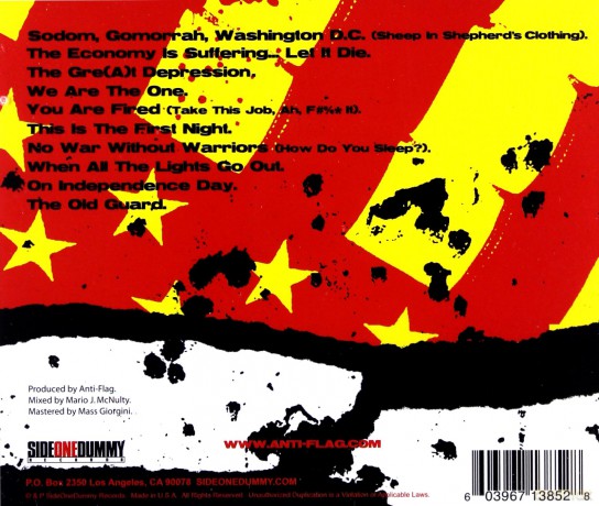 Anti-Flag: The People Or The Gun [CD]