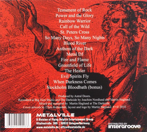 Astral Doors: Requiem Of Time [CD]