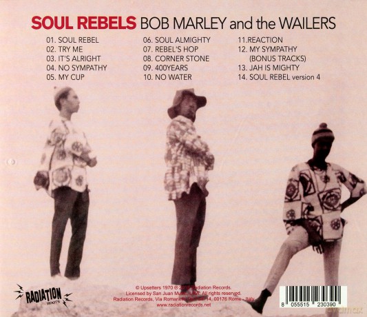 Bob Marley: Soul Rebels [CD]