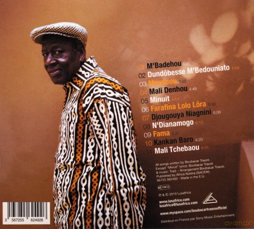 Boubacar Traore: Mali Denhou [CD]