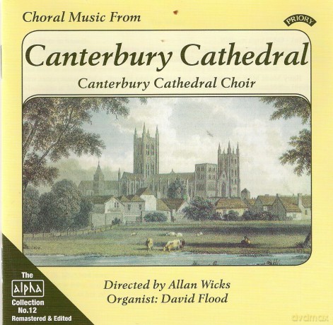 Canterbury Cathedral Choir: Alpha Collection Vol 12: Choral Music From Canterbury Cathedral [CD]