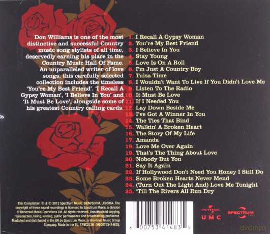 Don Williams: It Must Be Love - The Collection [CD]