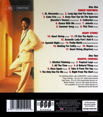 Earl Klugh: Finger Paintings/Heart String/Wishful [2CD]