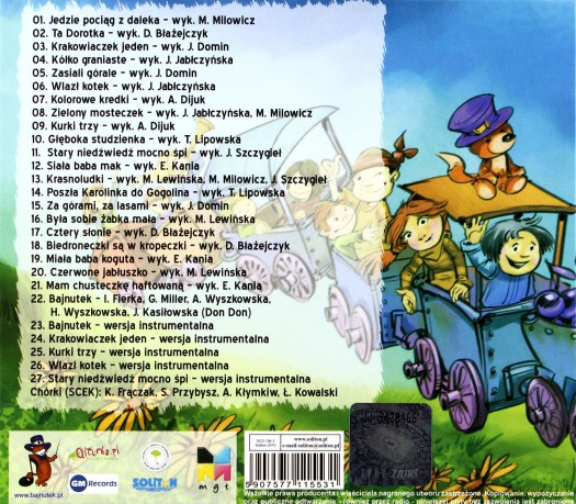 Bajnutek: Piosenki Dla Dzieci (digipack) [CD]