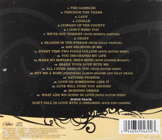 Kenny Rogers: 21 Number Ones [CD]