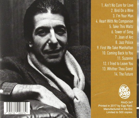 Leonard Cohen: Toronto Radio Broadcast 1988 [CD]