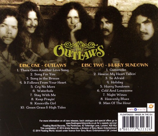 Outlaws: Outlaws C/W Harry Sundown [2CD]