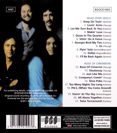 Poco: Head Over Heels Rose Of Cimarron [CD]