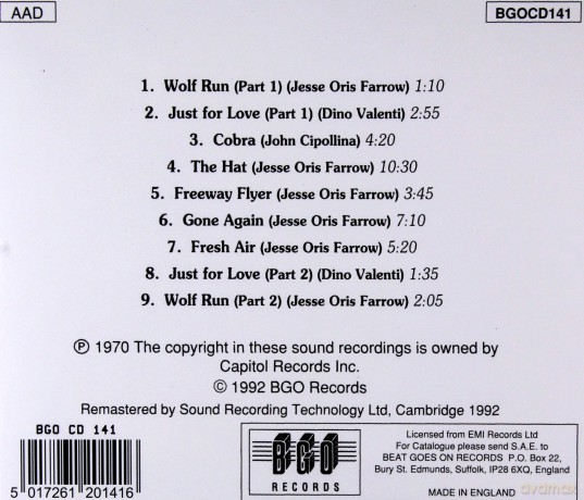 Quicksilver: Just For Love [CD]