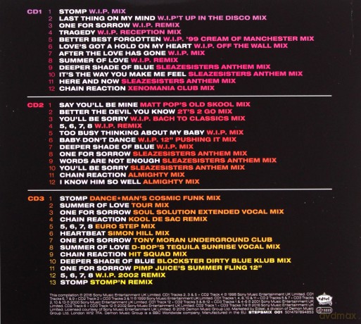 Steps: Stomp All Night: The Remix Anthology [3CD]
