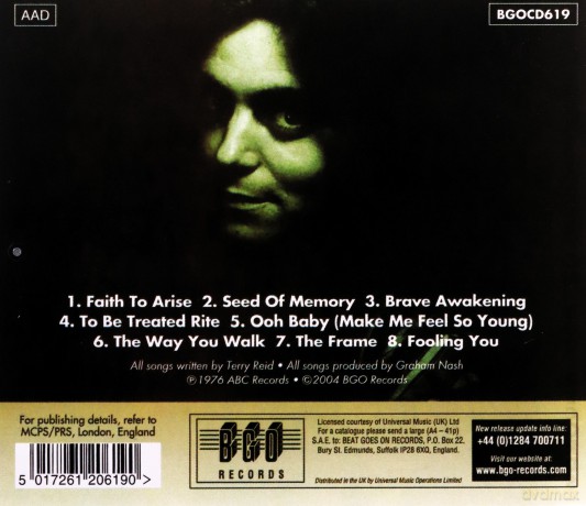 Terry Reid: Seed Of A Memory [CD]