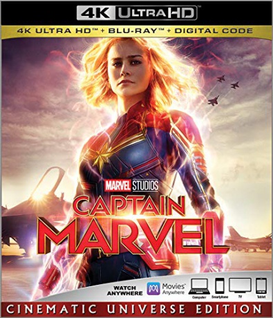 Captain Marvel (Kapitan) [Blu-Ray 4K]+[Blu-Ray]