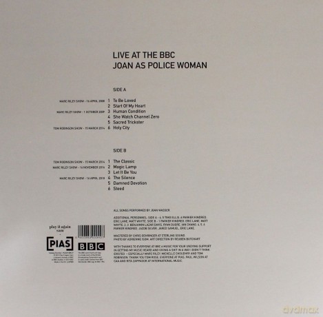 Joan As Police Woman: Live At The BBC [Winyl]