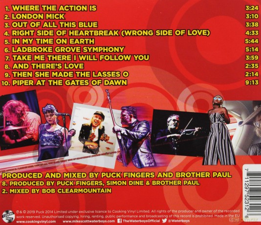 The Waterboys: Where The Action Is [CD]