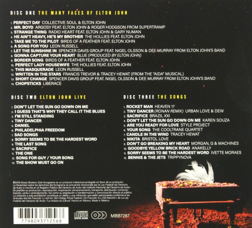 Elton John: The Many Faces Of Elton John [3CD]