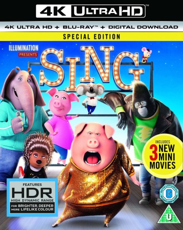 Sing [Blu-Ray 4K]+[Blu-Ray]