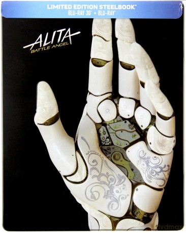 Alita: Battle Angel (steelbook) [Blu-Ray 3D]+[Blu-Ray]