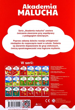 2-latek uczy się liczyć. Akademia Malucha [KSIĄŻKA]