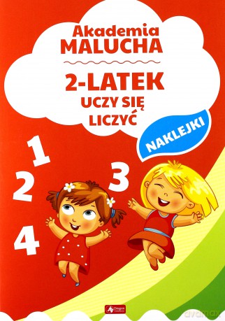 2-latek uczy się liczyć. Akademia Malucha [KSIĄŻKA]