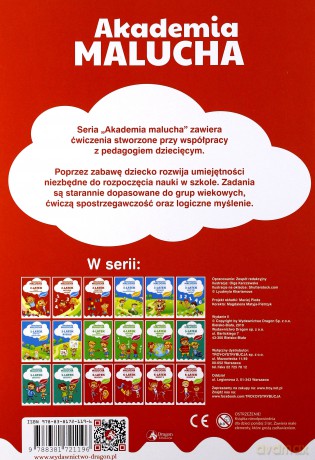 2-latek uczy się liczyć. Akademia Malucha [KSIĄŻKA]