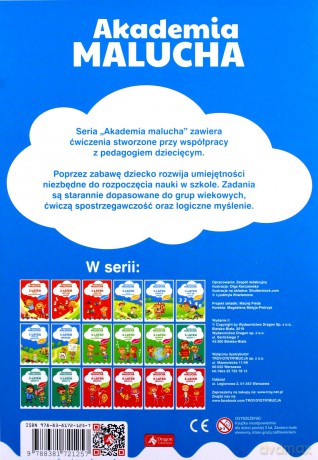 3-latek rysuje. Akademia Malucha [KSIĄŻKA]