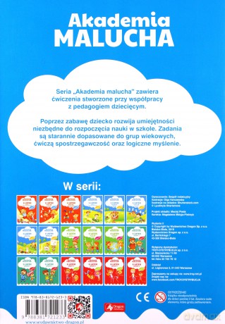 3-latek uczy się liczyć. Akademia Malucha [KSIĄŻKA]