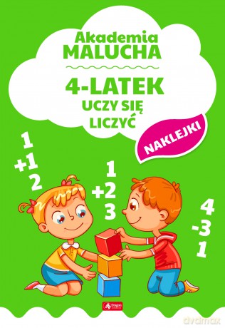 4-latek uczy się liczyć. Akademia Malucha [KSIĄŻKA]