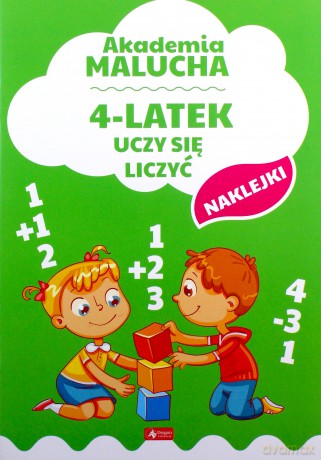 4-latek uczy się liczyć. Akademia Malucha [KSIĄŻKA]