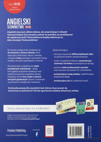 Angielski w tłumaczeniach. Słownictwo część 2 poziom B1-B2 - Magdalena Filak [KSIĄŻKA]