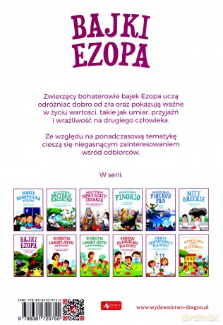 Bajki Ezopa - Ezop [KSIĄŻKA]