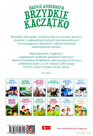 Brzydkie Kaczątko. Baśnie Andersena - Hans Christian Andersen [KSIĄŻKA]