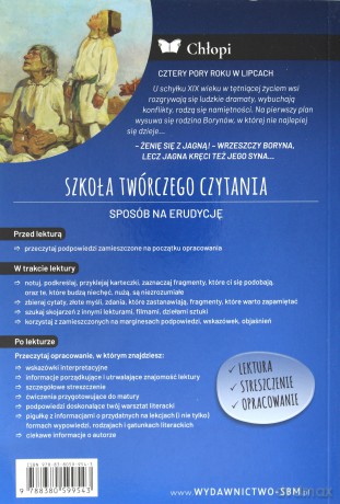 Chłopi. Lektura z opracowaniem - Władysław St. Reymont [KSIĄŻKA]