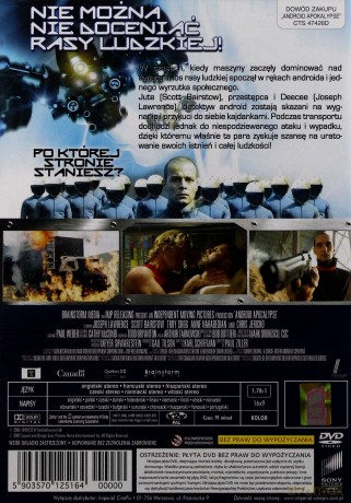 Apokalipsa androidów [DVD]