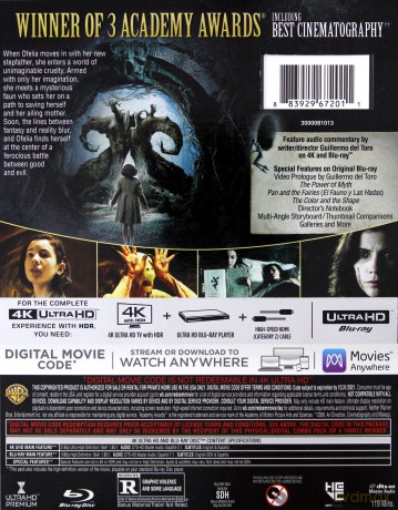 Pan's Labyrinth (Labirynt Fauna) [Blu-Ray 4K]+[Blu-Ray]