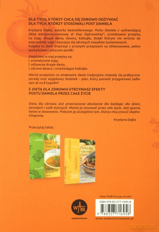 Dieta dla zdrowia. Zupy, drugie dania, desery, koktajle - Krystyna Dajka [KSIĄŻKA]