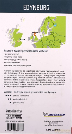 Edynburg. Michelin [KSIĄŻKA]