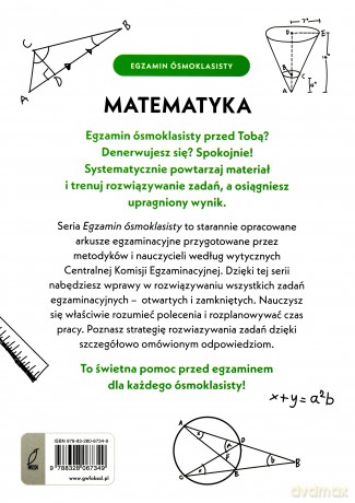 Egzamin ósmoklasisty. Matematyka [KSIĄŻKA]