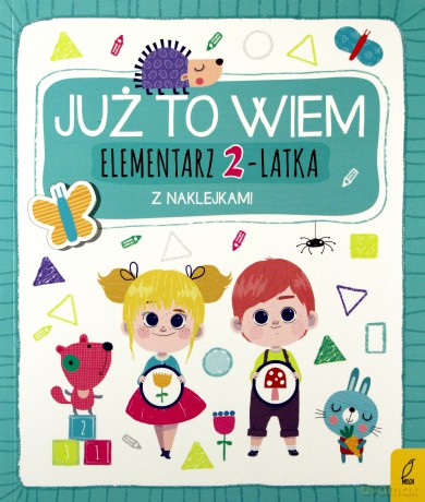 Elementarz 2-latka z naklejkami. Już to wiem [KSIĄŻKA]