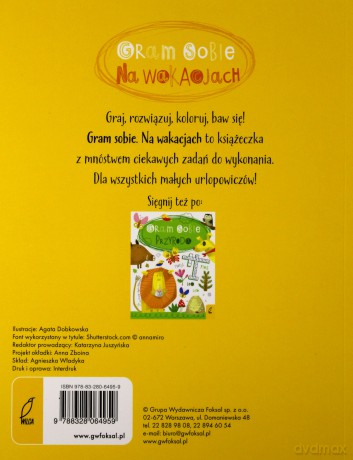 Gram sobie. Na wakacjach [KSIĄŻKA]