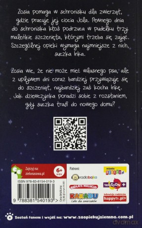 Inka. Porzucone szczenię. Zaopiekuj się mną - Holly Webb [KSIĄŻKA]