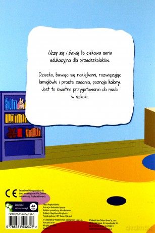 Kolory z naklejkami. Uczę się i bawię - Magda Malicka [KSIĄŻKA]